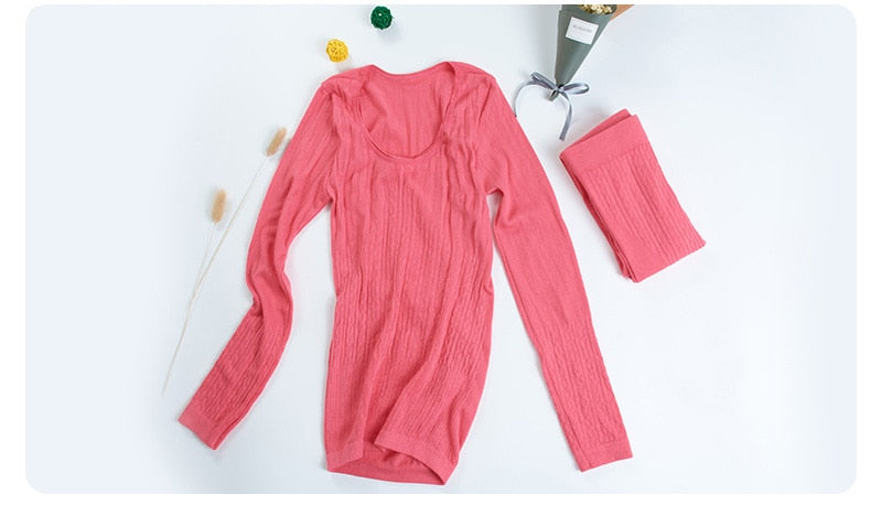 Women's Winter Long Johns Underwear Suit Thick