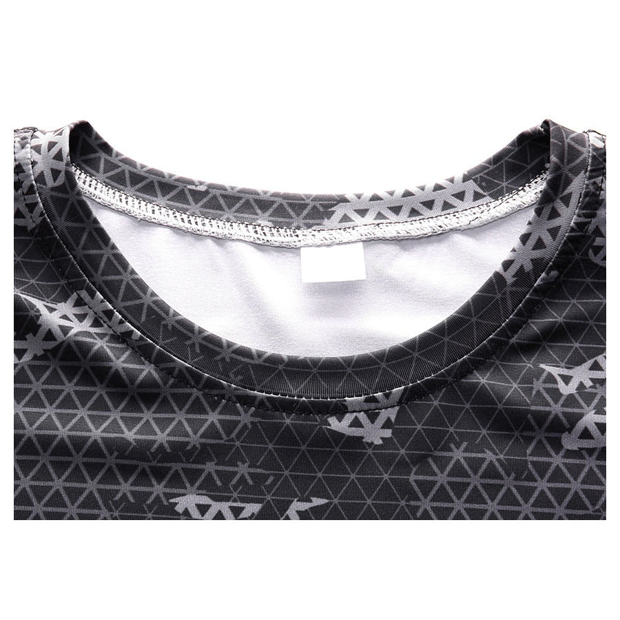 Men Long Sleeve Fitness Cloth Set
