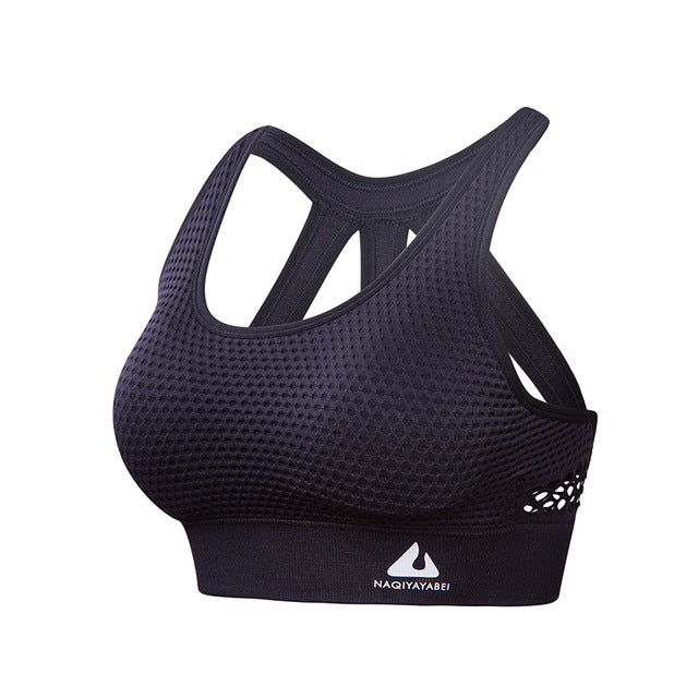 Women's Fitness Yoga Running Sports Bra Tops