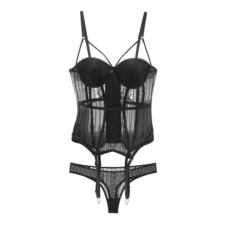 Belt Breathable Fabric Lingerie