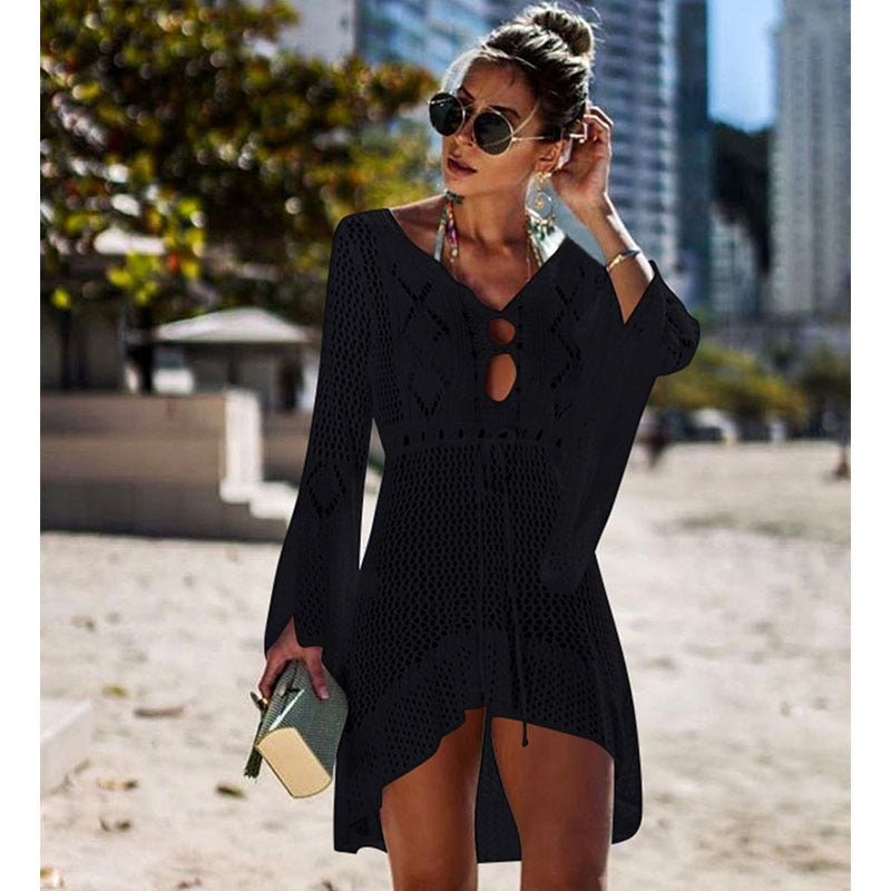 Women's Cover Up Bathing Bikini Swimsuit