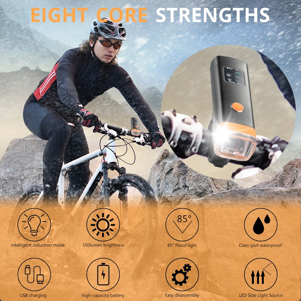 Waterproof Torch Bicycle Headlamp