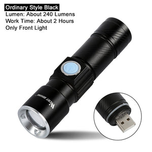 Ultra Bright USB Rechargeable Bicycle Light
