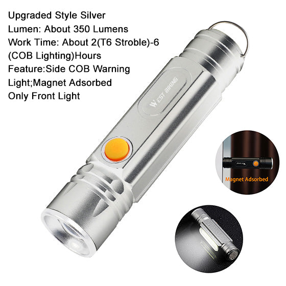Ultra Bright USB Rechargeable Bicycle Light